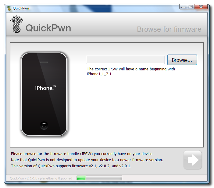 quickpwn iphone 2g