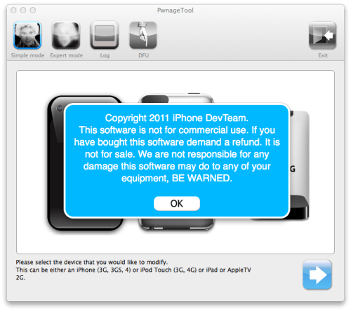 Ako na jailbreak vá ho iPhone 4 pomocou PwnageTool (Mac) [5.0.1]
