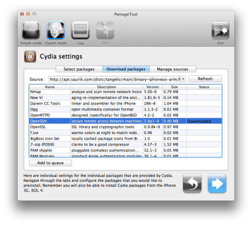 Ako na jailbreak vá ho iPhone 4 pomocou PwnageTool (Mac) [5.0.1]