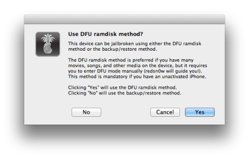 Cómo Jailbreak tu iPhone 4 Usando RedSn0w (Mac) [5.1.1]