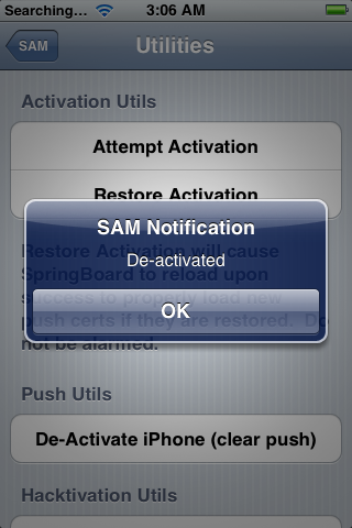 Wie entsperre ich mein iPhone 4S, iPhone 4, iPhone 3GS mit SAM [5.0, 5.0.1, 5.1]