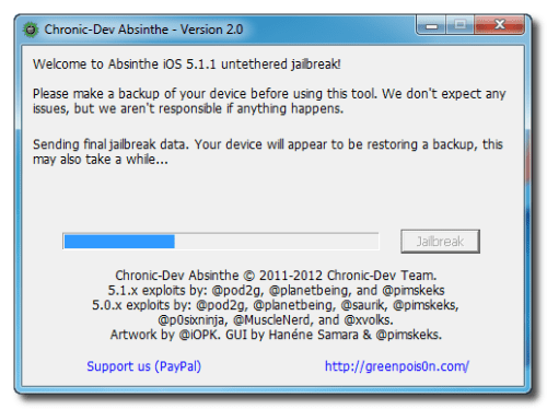 Πώς να κάνετε jailbreak το iPhone σας με το Absinthe 2.0 (Windows) [5.1.1]