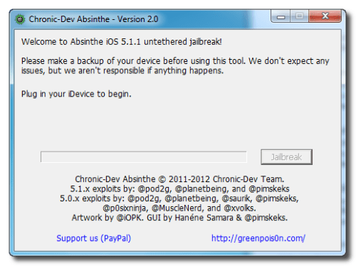 Πώς να κάνετε jailbreak το iPhone σας με το Absinthe 2.0 (Windows) [5.1.1]