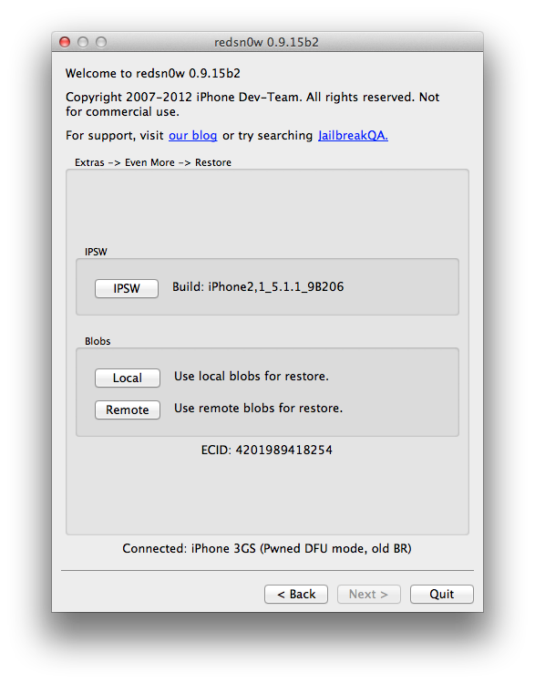 How to Downgrade Your iPhone 3GS From iOS 6.x to iOS 5.x (Mac)