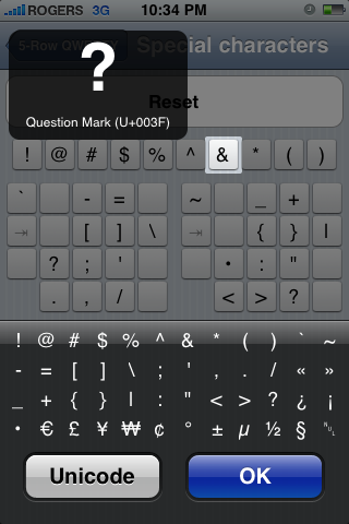 How to Add Custom Fifth Row to Your iPhone Keyboard