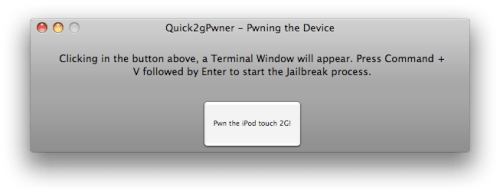 Hoe je je iPod Touch (Tweede Generatie) moet Jailbreaken met Quick2gPwner