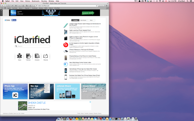 How to Enable Single Application Mode in Mac OS X