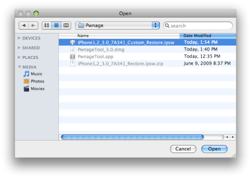 Hoe je de iPhone 3G Jailbreakt met OS 3.0 via PwnageTool (Mac)