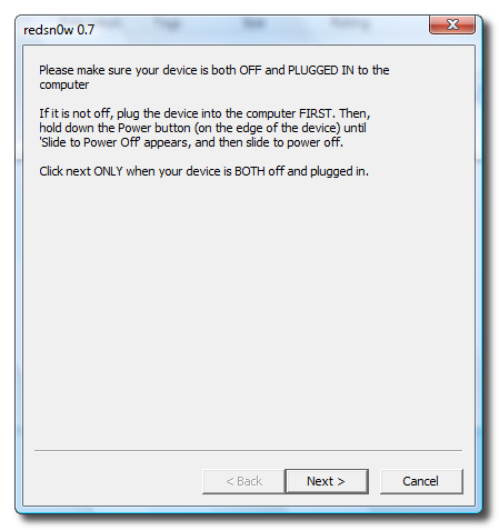 Tutorial untuk Jailbreak iPhone 3G anda pada OS 3.0 dengan Redsn0w