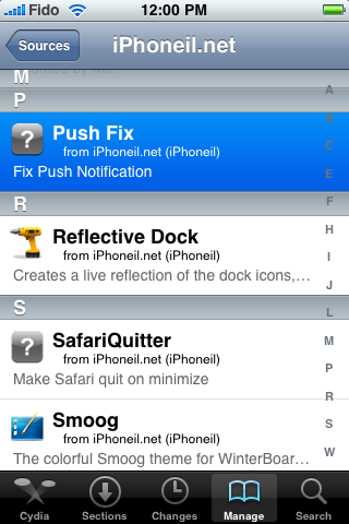 Push bildirimlerinin 3.0 iPhone 2G için onarımı