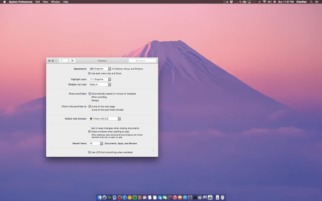How to Enable Dark Mode in OS X 10.10 Yosemite
