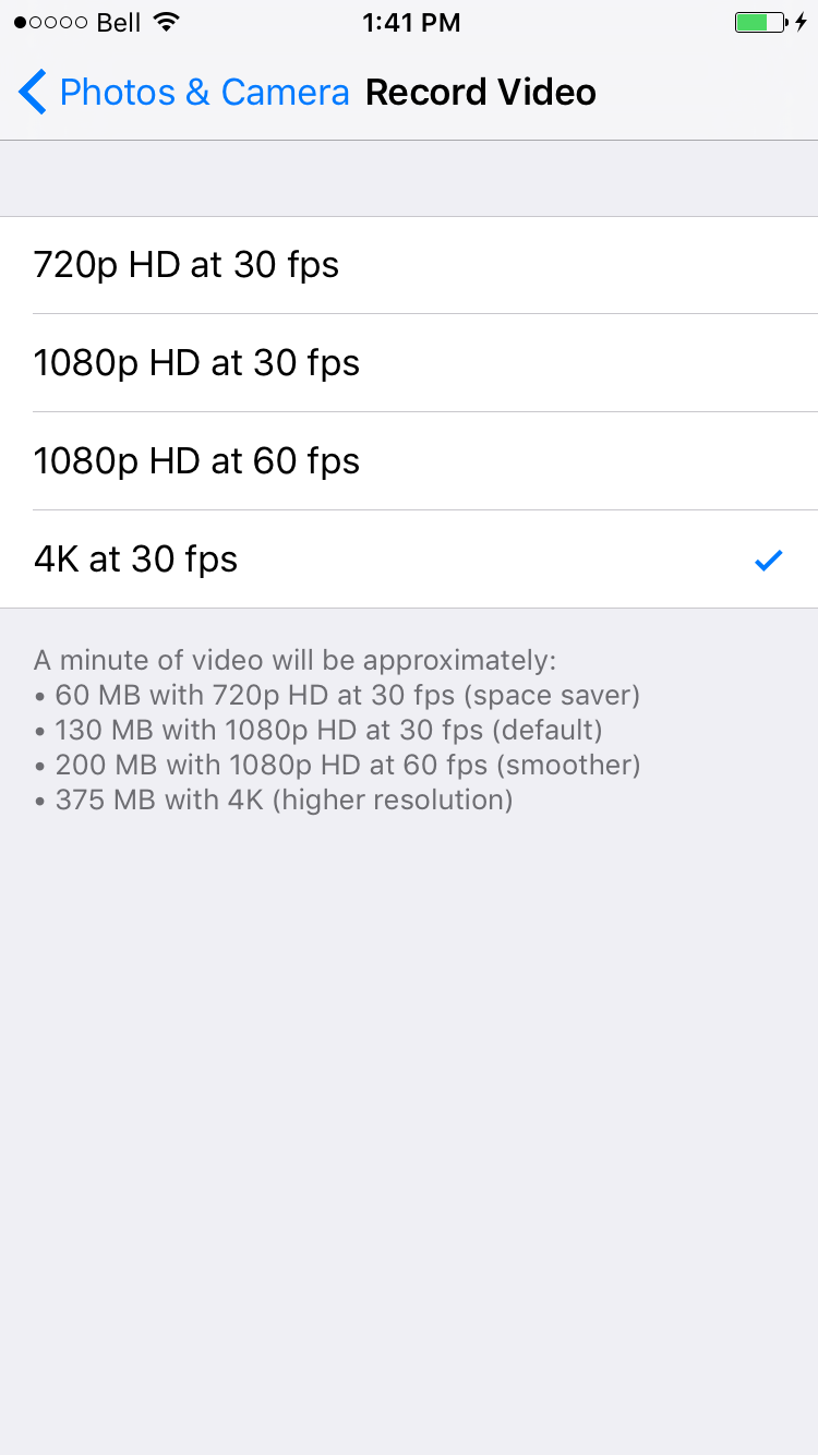 How to Enable 4K Video Recording on the iPhone 6s and iPhone 6s Plus [Video]