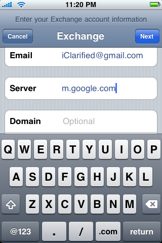 Hvordan setter du opp Google Sync for iPhone kallender, kontakter og Push Gmail?