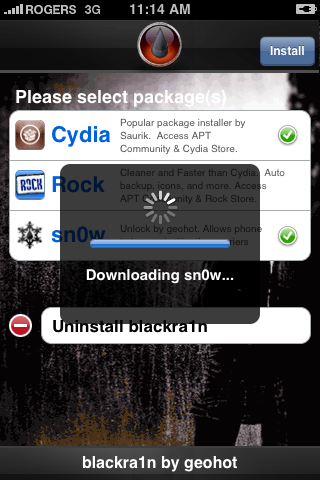 Wie mache ich einen Jailbreak und Unlock beim iPhone 3G, 3GS mit BlackSn0w [Mac]