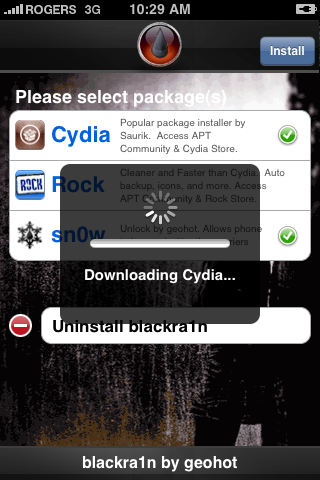 Jailbreaken en unlocken van iPhone 3G, 3GS met BlackSn0w [Windows]