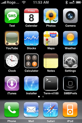 Installer Icon On Iphone. Press the Installer icon to