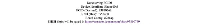 How to Save Your iPhone SHSH Blobs Using TSS Saver
