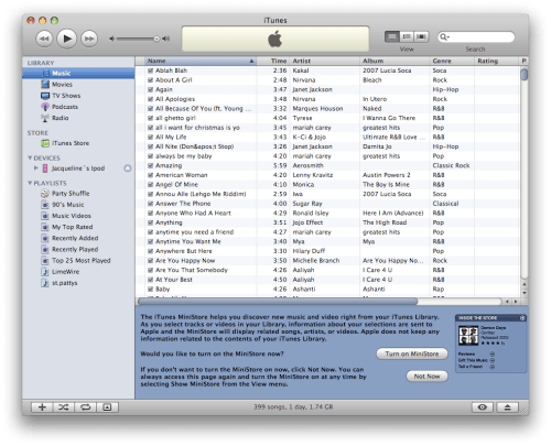 Como transferir música de su iPod a una MAC nueva