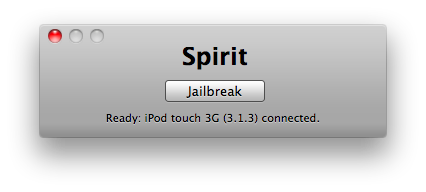 How to Jailbreak Your iPod Touch Using Spirit (Mac) [3.1.2, 3.1.3]