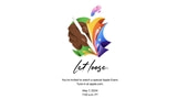 Apple Announces 'Let Loose' Special Event on May 7, 2024