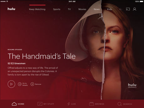 Hulu App Gets Support for New iPad Pros