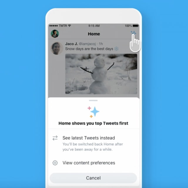 Twitter Now Lets You View Your Timeline in Reverse Chronological Order on iOS