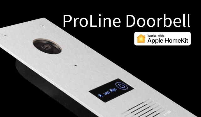 ProLine Video Doorbell With Apple HomeKit Support Starts Shipping This Month