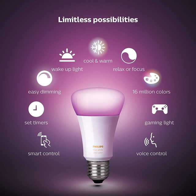 Philips Hue Smart Bulb Starter Kit (2-Pack) On Sale for $99.99 [Deal]