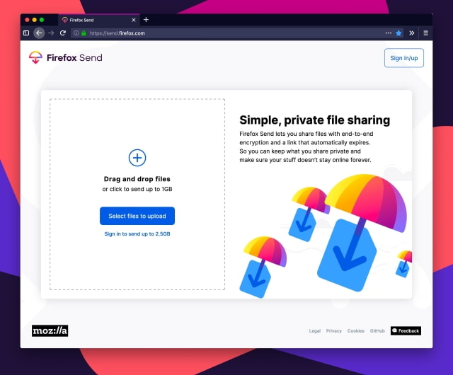 Mozilla Introduces Firefox Send for Sharing Large Files With Ease [Video]