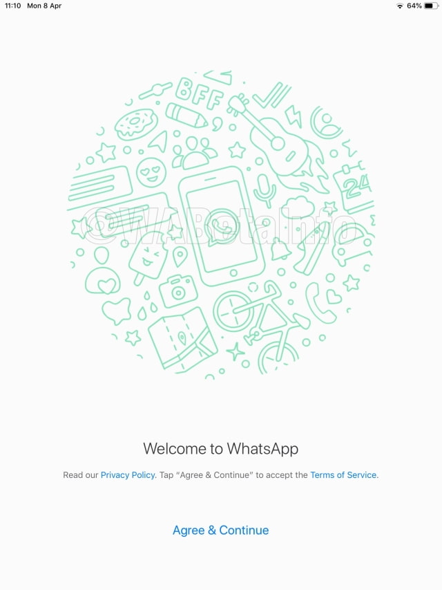 Leaked Screenshots of WhatsApp Messenger for iPad?