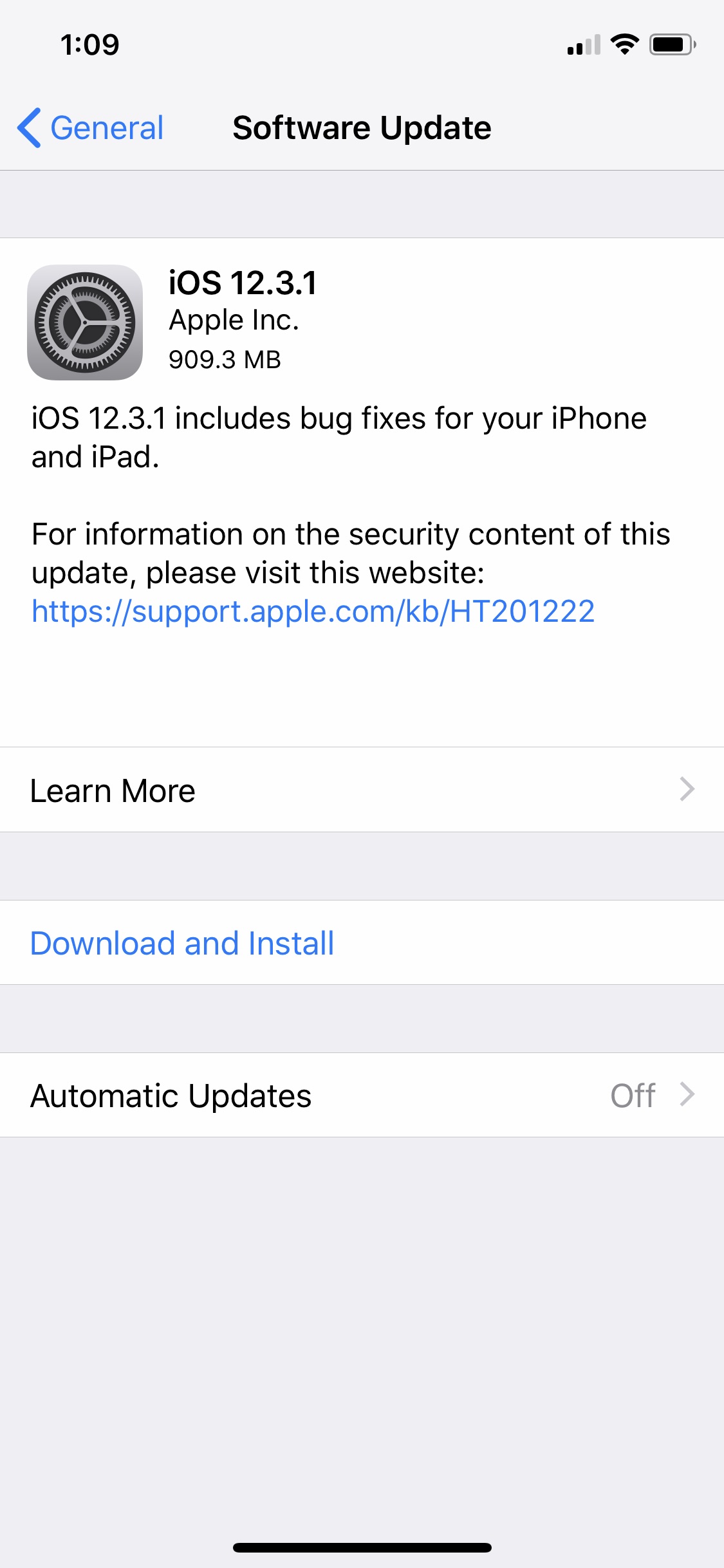 Apple Releases iOS 12.3.1 With Fixes for VoLTE, Messages [Download]