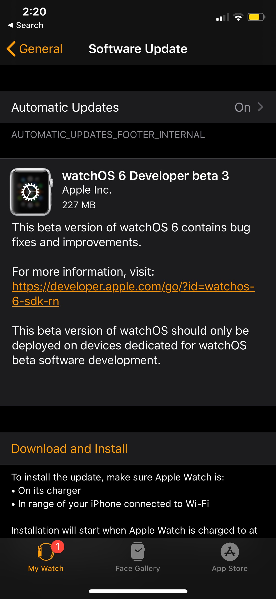 Apple Seeds watchOS 6 Beta 3 to Developers [Download]