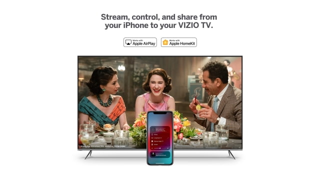 Apple HomeKit and AirPlay 2 Support Now Rolling Out to VIZIO SmartCAST TVs