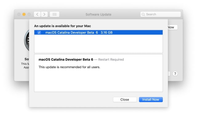 Apple Releases macOS Catalina 10.15 Beta 6 [Download]