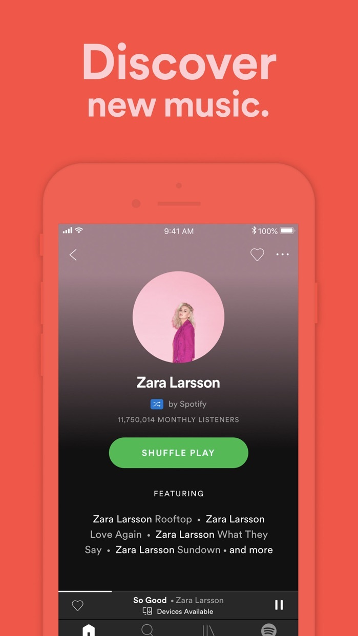 Spotify Launches Apple TV App, Updates iOS App With Siri Support, Low Data Mode