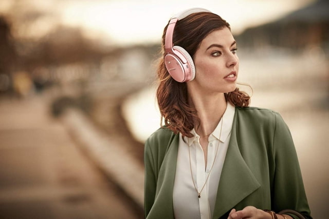 Bose Rose Gold QC35II Noise Cancelling Headphones On Sale for $129 Off [Lowest Price Ever]