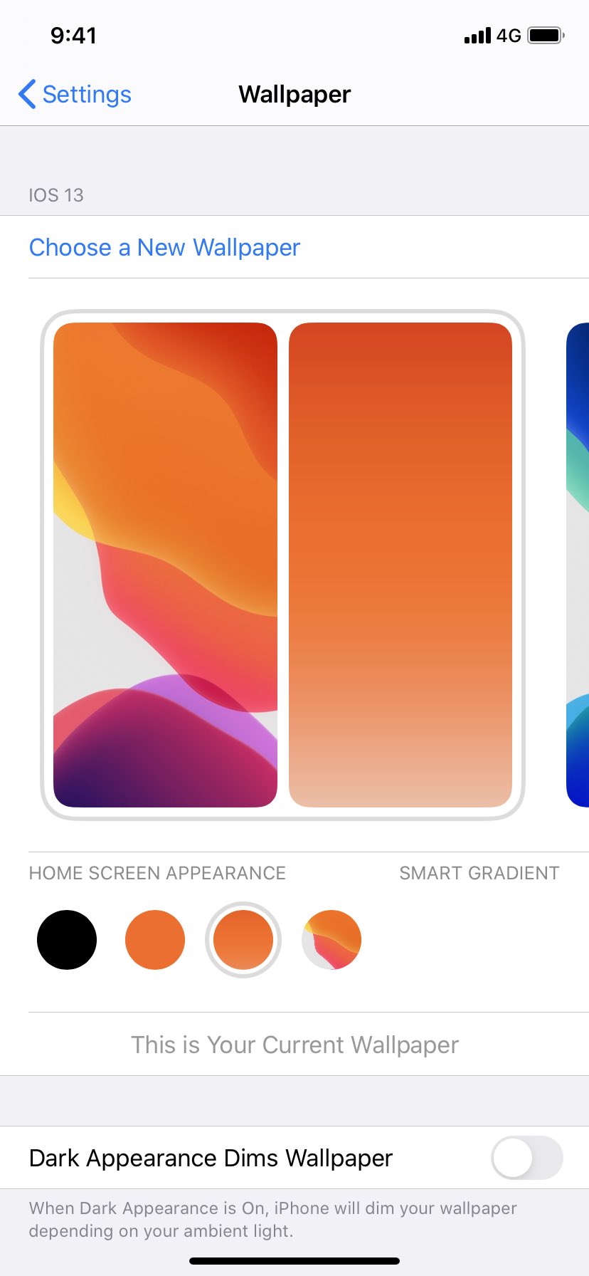 New Wallpaper Settings Panel and Evidence of Home Screen Widgets Found in iOS 14 Build [Images]