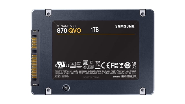 Samsung Announces New 870 QVO SSD With Up to 8TB of Storage