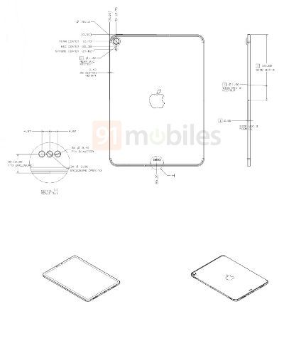 Alleged New iPad Schematics Leaked [Images]