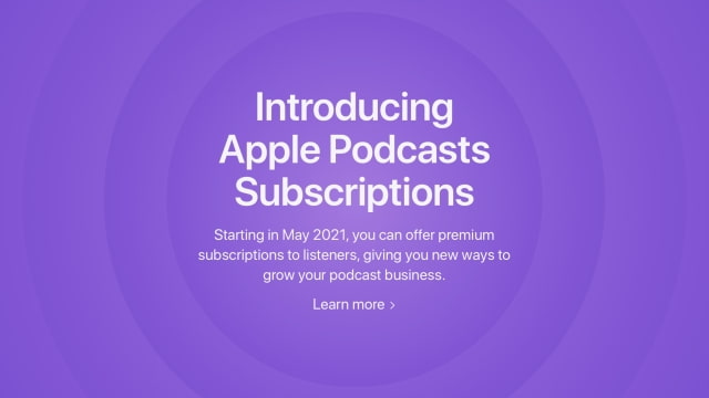 Apple Podcasts Subscriptions Launch Delayed to June