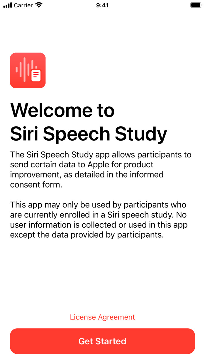 Apple Launches Invite Only &#039;Siri Speech Study&#039; App