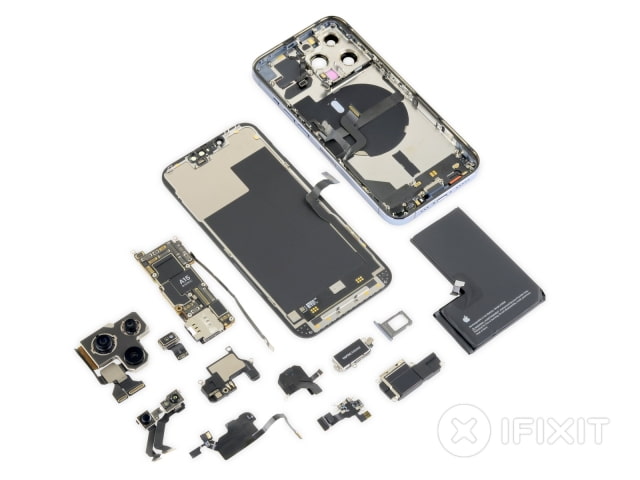iFixit Posts Full iPhone 13 Pro Teardown, Confirms Display Swap Disables Face ID [Images]
