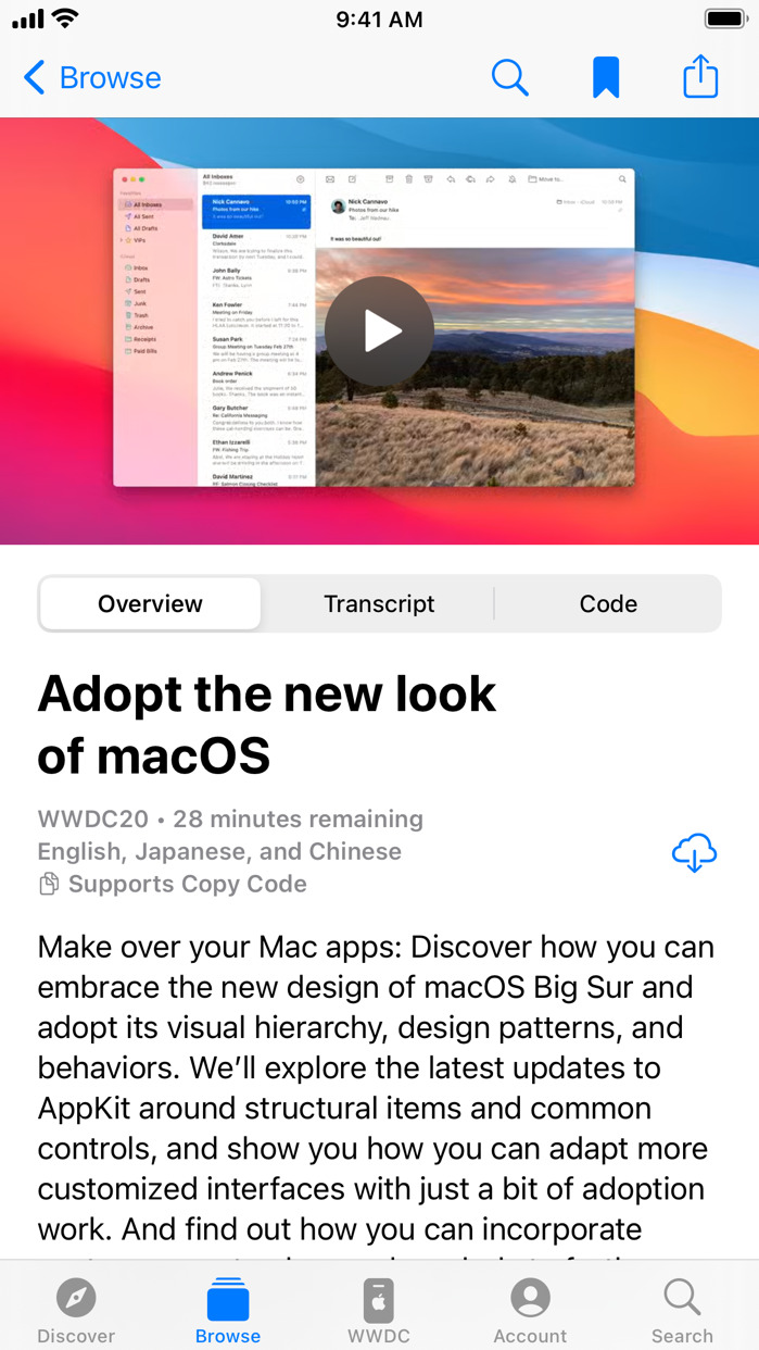 Apple Developer App Gets Picture-in-Picture Support, Other Improvements