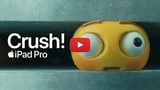 Apple Posts First Ad for Thinner iPad Pro: Crush! [Video]