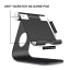 OMOTON Adjustable Multi-Angle Aluminum iPad Stand (Black)