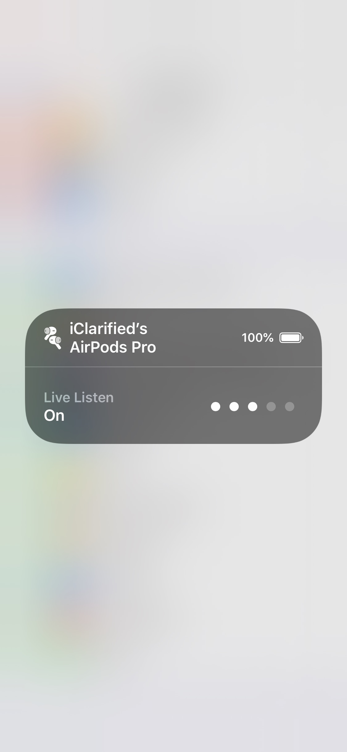 How to Use &#039;Live Listen&#039; With AirPods and Powerbeats Pro