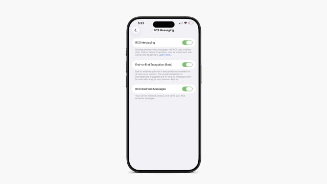 iOS 26.4 Beta 2 Tests End-to-End Encryption for Apple-to-Android RCS Chats