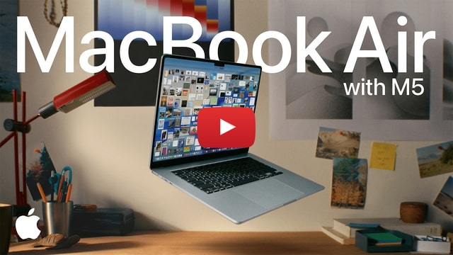 Apple продемонстрировала 9-кратный прирост производительности ИИ в новой рекламе MacBook Air на базе M5 [Видео]