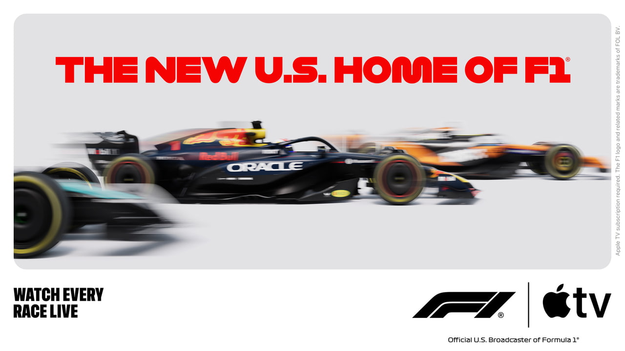Apple TV Kicks Off Exclusive U.S. Formula 1 Coverage This Weekend
