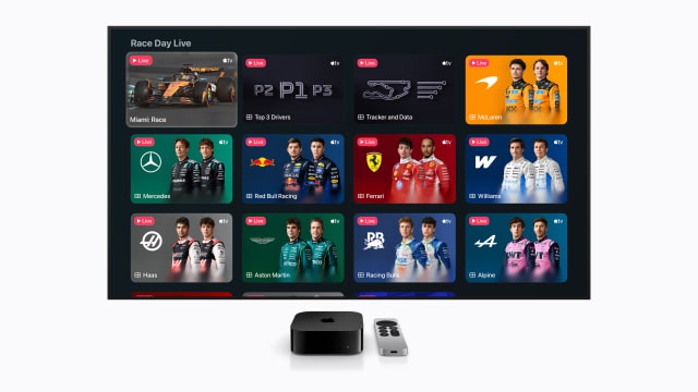 Apple TV Kicks Off Exclusive U.S. Formula 1 Coverage This Weekend